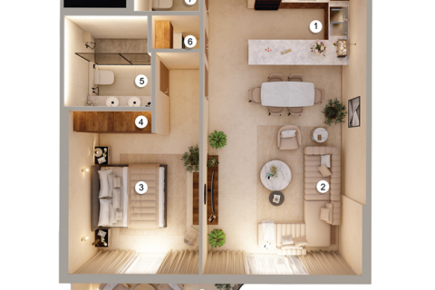 1 bedroom Apartment in Dubai, UAE No. 153581 7