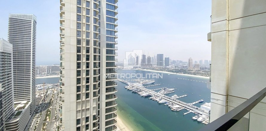 1 غرف نوم شقة في EMAAR Beachfront, الإمارات العربية المتحدة رقم 130003