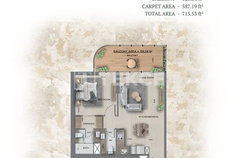 Apartment de 3 dormitorios en Jumeirah Village Circle, UAE No. 203358 8