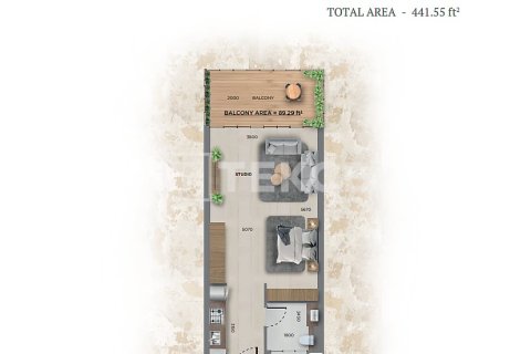 Apartment de 3 dormitorios en Jumeirah Village Circle, UAE No. 203358 3