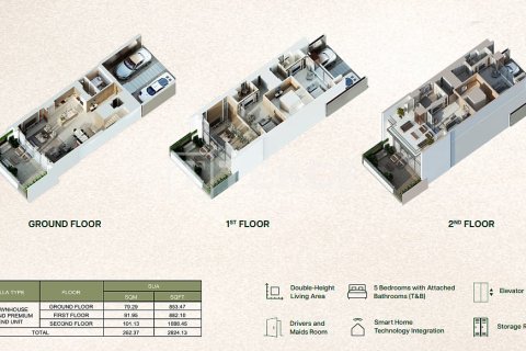 5 bedrooms Townhouse in Dubai, UAE No. 163213 31