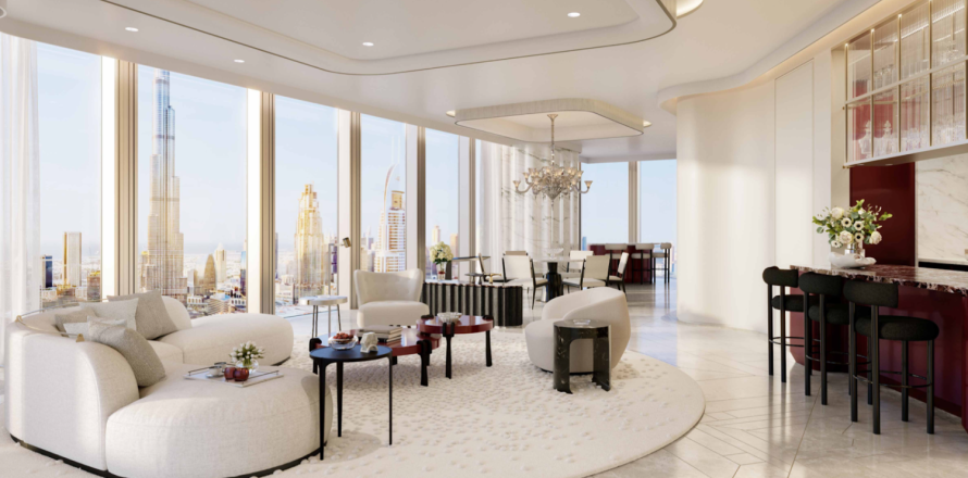 2 غرف نوم شقة في BACCARAT HOTEL AND RESIDENCES وسط مدينة دبي, الإمارات العربية المتحدة رقم 97357