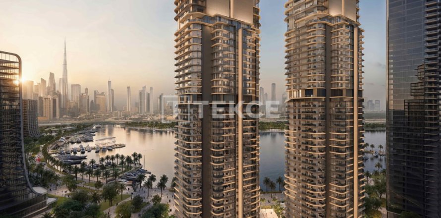 Пентхаус с 4 спальнями в Dubai Design District, ОАЭ №198206