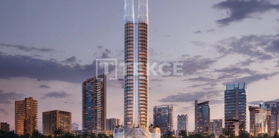 1 غرف نوم شقة في الخليج التجاري, الإمارات العربية المتحدة رقم 55582