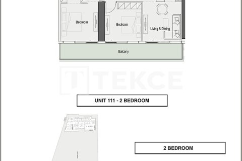 Appartement de 2 chambres à Dubai, UAE No. 119845 25