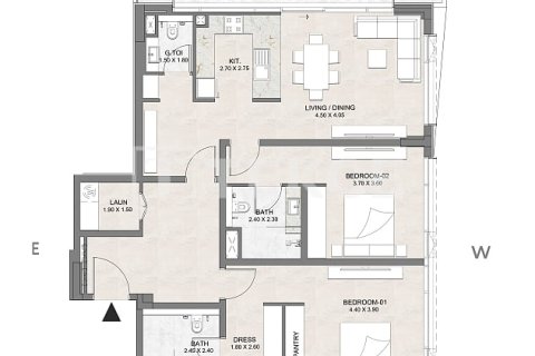Appartement de 1 chambre à Dubai, UAE No. 162223 3