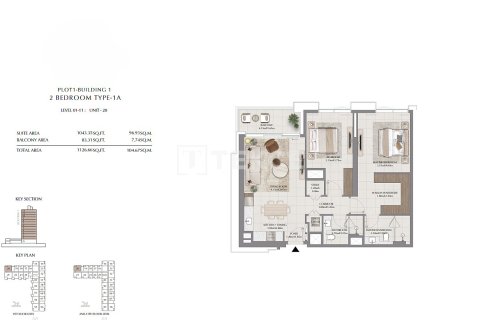 Apartment de 2 dormitorios en Dubai, UAE No. 136233 25