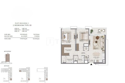 Apartment de 2 dormitorios en Dubai, UAE No. 136233 26