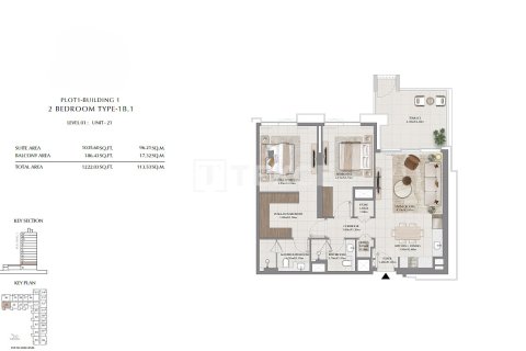 Apartment de 2 dormitorios en Dubai, UAE No. 136233 27