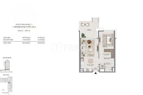 Apartment de 2 dormitorios en Dubai, UAE No. 136233 23