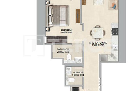 Appartement de 1 chambre à Jumeirah Lake Towers, UAE No. 124889 12