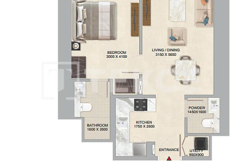 Appartement de 1 chambre à Jumeirah Lake Towers, UAE No. 124889 21