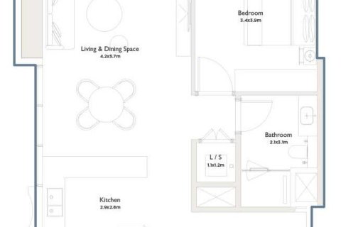 1 bedroom Apartment in Jumeirah Islands, UAE No. 153600 6
