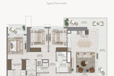 Apartment de 1 dormitorio en Dubai, UAE No. 116363 17