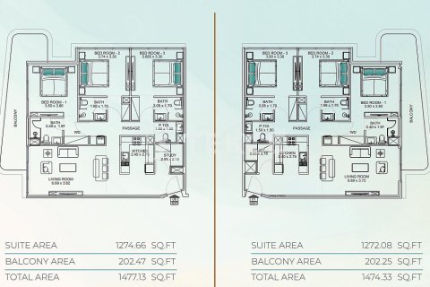 3 bedrooms Apartment in Dubai, UAE No. 144118 27