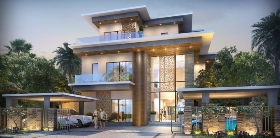 Квартира с 4 спальнями в Damac Lagoons, ОАЭ №153695