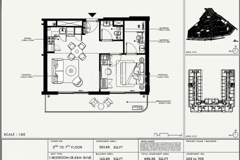 1 bedroom Apartment in Dubai, UAE No. 172271 11