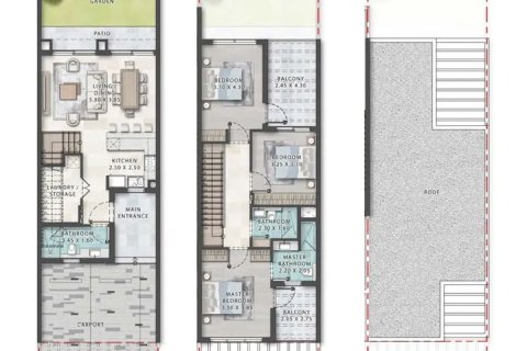 Townhouse de 3 chambres à Dubai, UAE No. 221993 11