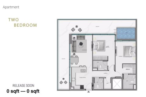 Квартира с 1 спальней в Дубай, ОАЭ №153527 5
