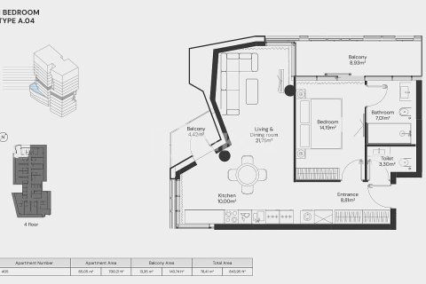 1 bedroom Apartment in Dubai, UAE No. 159936 4