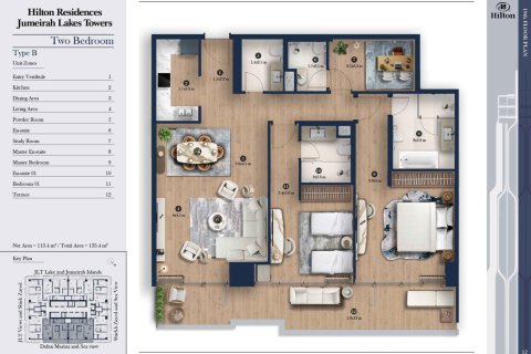 Apartamento tipo estudio Estudio en Dubai, UAE No. 153456 5