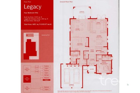 Villa de 4 chambres à Legacy, UAE No. 222750 15