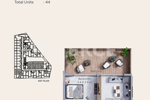 Квартира с 1 спальней в Dubai Land, ОАЭ №167435 15