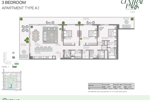 Appartement de 1 chambre à City Walk, UAE No. 153705 3