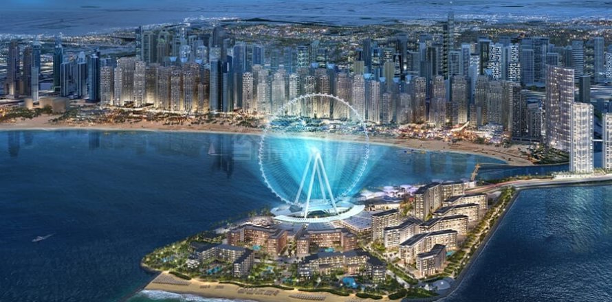 Apartment de 2 dormitorios en Bluewaters, UAE No. 163038