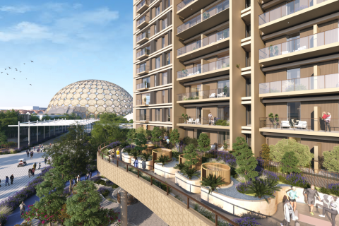 Apartment de 2 dormitorios en Sidr 1 Residences Dubai, UAE No. 98027