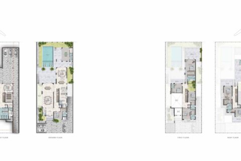 Townhouse de 4 chambres à Damac Lagoons, UAE No. 153700 3
