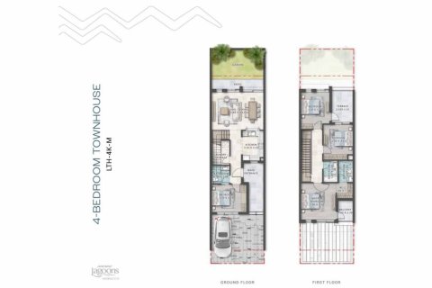 Townhouse de 4 chambres à Damac Lagoons, UAE No. 153700 6