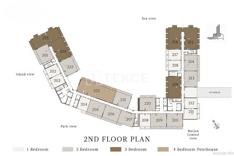 Apartment de 1 dormitorio en Al Marjan Island, UAE No. 213263 23