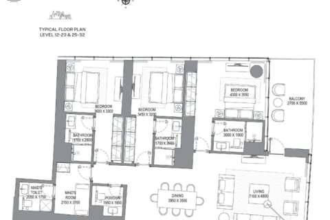 1 bedroom Apartment in Dubai Harbour, UAE No. 153744 4