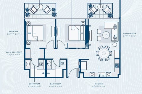 Apartment de 3 dormitorios en Dubai, UAE No. 136229 25