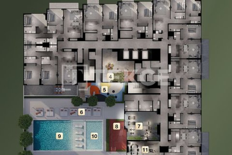 1 غرف نوم شقة في Jumeirah Village Triangle, الإمارات العربية المتحدة رقم 150514 15
