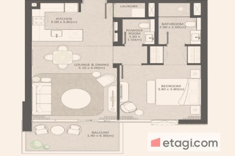 Apartment de 1 dormitorio en District One, UAE No. 73353 11