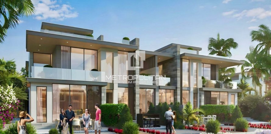 4 غرف نوم فيلا في Damac Lagoons, الإمارات العربية المتحدة رقم 129854