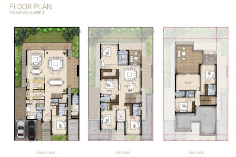 Villa de 3 dormitorios en DAMAC Hills (Akoya by DAMAC), UAE No. 153689 10