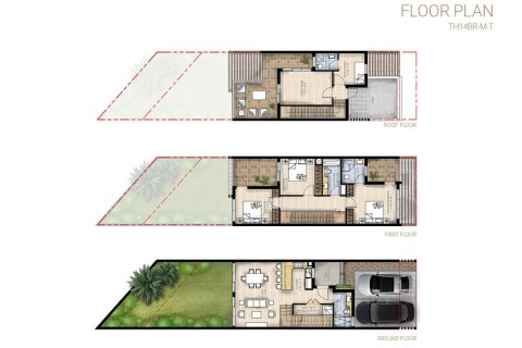 Villa de 3 dormitorios en DAMAC Hills (Akoya by DAMAC), UAE No. 153689 4