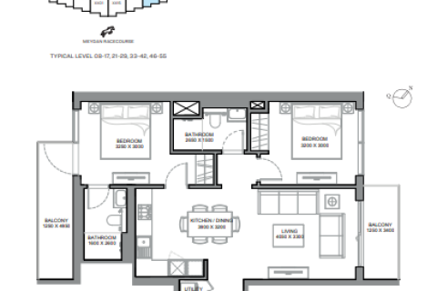 Appartement de 1 chambre à Dubai, UAE No. 153455 3