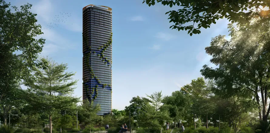 Квартира студия в Дубай, ОАЭ №127136