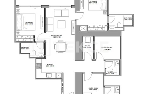 Apartment de 1 dormitorio en Jumeirah Lake Towers, UAE No. 64865 17