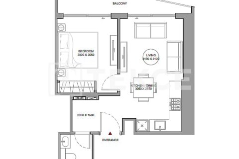 Apartment de 1 dormitorio en Jumeirah Lake Towers, UAE No. 64865 16
