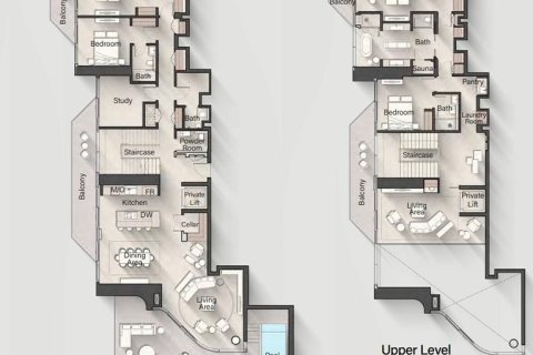 Appartement de 1 chambre à Jumeirah Islands, UAE No. 153557 22