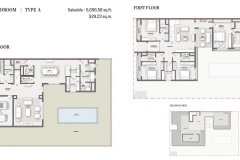 Villa de 4 chambres à Dubai, UAE No. 153743 3
