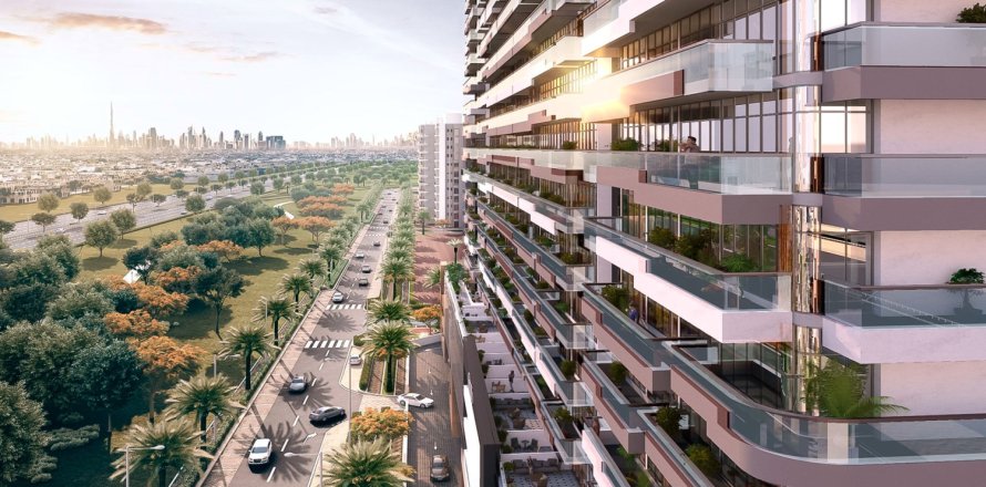 Apartment de 2 dormitorios en AZIZI GRAND Dubai Sports City, UAE No. 97091