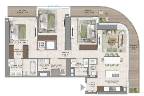 1 bedroom Apartment in Business Bay, UAE No. 153452 4