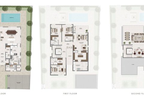Villa de 5 chambres à Dubai, UAE No. 126159 12