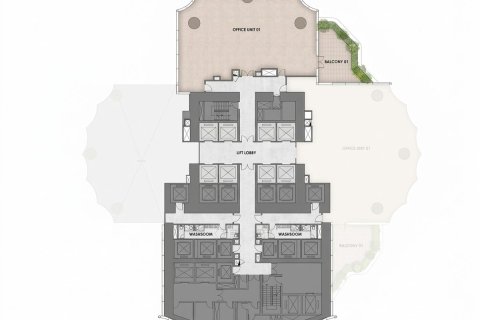 Офис 425.7м² в Бизнес-Бэй, ОАЭ №219170 11